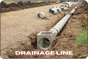 drainage line 