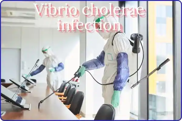 Vibrio cholerae infection IS WRITTEN IN THE PIC